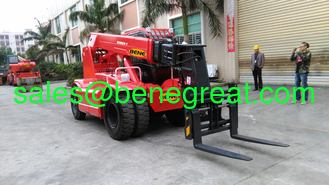 Китай 2.5ton to 12ton telehandler 3 ton telescopic forklift 4ton 4X4 WD all terrain forklift поставщик