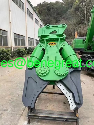 Excavator attachment for construction machinery rotary metal shear Demolition shear for CAT SANY 6T to 50T excavators поставщик