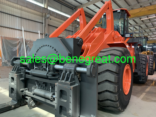 Railroad Car Dumper for 20ft container Chinese BENE 40ton to 42ton fork loader for 24ft container unloading поставщик