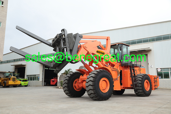 Railroad Car Dumper for 20ft container Chinese BENE 40ton to 42ton fork loader for 24ft container unloading поставщик