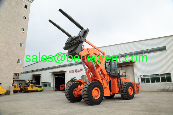 Railroad Car Dumper for 20ft container Chinese BENE 40ton to 42ton fork loader for 24ft container unloading поставщик