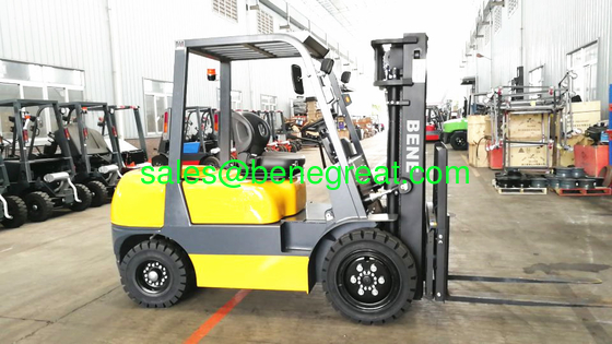 diesel forklift with 6600lbs capacity isuzu engine 3ton lift truck with hydraulic transmission for sale поставщик