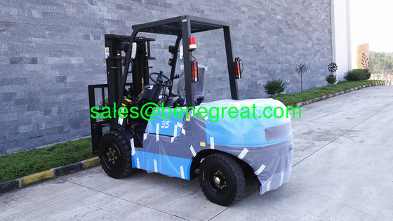 3.5ton diesel forklift with isuzu engine 3.5t forklift truck with hydraulic transmission поставщик