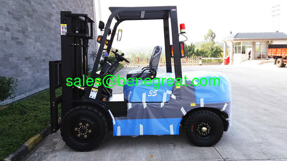 3.5ton diesel forklift with isuzu engine 3.5t forklift truck with hydraulic transmission поставщик