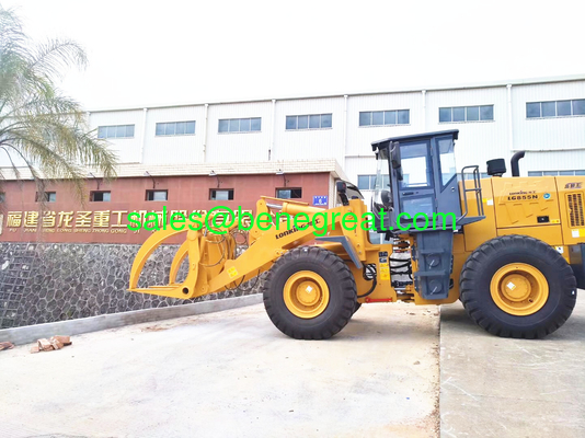 Lonking LG850 wheel Loader 5ton wheel loader with log grapple поставщик