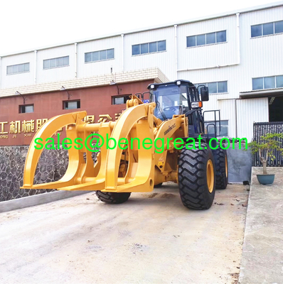 Lonking LG850 wheel Loader 5ton wheel loader with log grapple поставщик