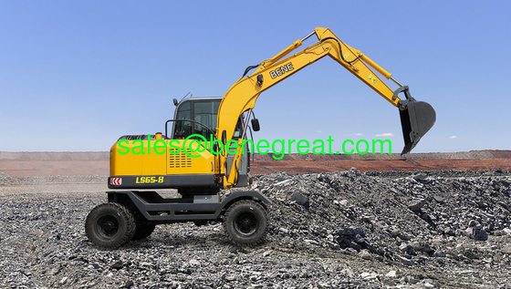 small wheel excavator with 0.23cbm bucket log grapple for sugarcane loading поставщик