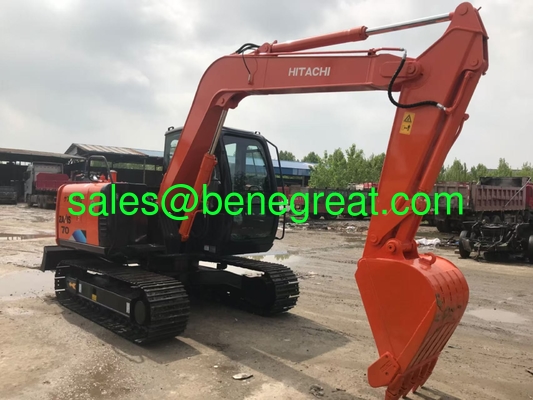 Использованный экскаватор HITACHI ZX70 с силой 55KN 6400 кг рабочей массы и 565 рабочих часов для продажи поставщик