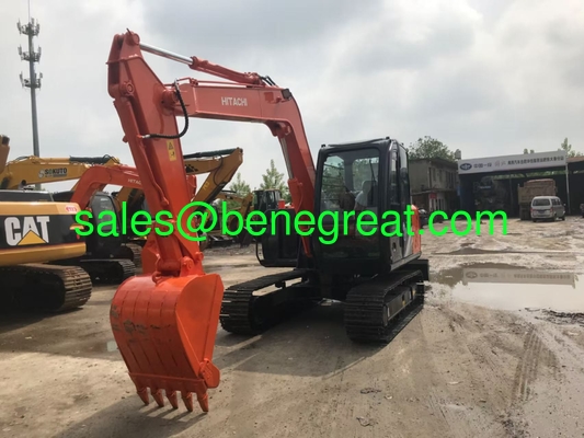 Использованный экскаватор HITACHI ZX70 с силой 55KN 6400 кг рабочей массы и 565 рабочих часов для продажи поставщик