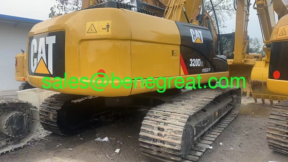 Горячая продажа Подержанный экскаватор Cat 320D подержанный CAT320D с низким часом продажи поставщик
