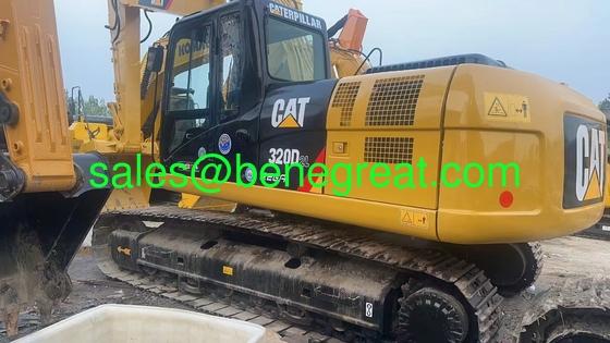 Горячая продажа Подержанный экскаватор Cat 320D подержанный CAT320D с низким часом продажи поставщик
