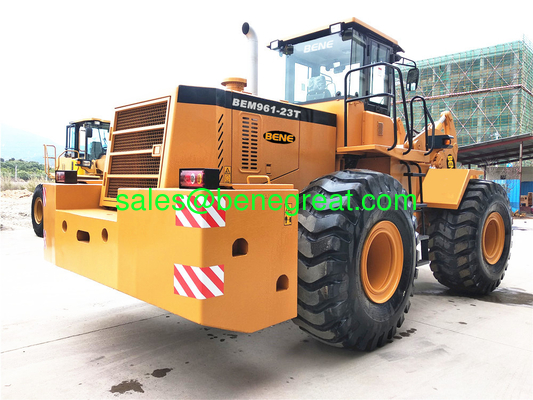 Chinese 23ton forklift loader 23ton diesel forklift 23ton wheel loader with Cummins engine for sale поставщик