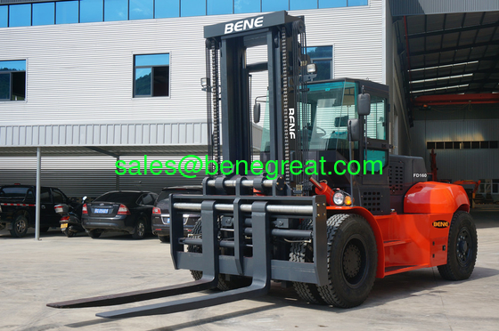 BENE 14T до 18T тяжелый дизельный вилочный погрузчик с двигателем Cummins 15тонный контейнерный погрузчик для продажи поставщик