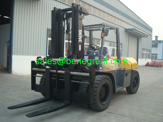 BENEN 10 ton forklift truck VS TCM 10 ton diesel forklift with ISUZU 6BG1 engine поставщик