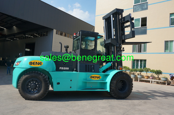 BENE 20ton heavy duty forklift with 3500mm lifting heigh 20ton container forklift with OEM service поставщик