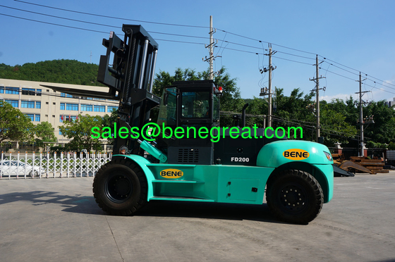 BENE 20ton heavy duty forklift with 3500mm lifting heigh 20ton container forklift with OEM service поставщик