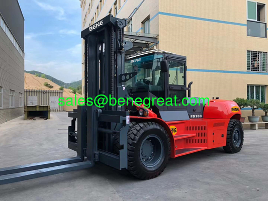 hot sale 15ton /16ton FD150 diesel forklift truck 15 ton heavy diesel forklift with cabin поставщик