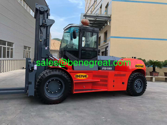 Китайский горячий продажа 18тонный дизельный вилочный погрузчик FD180 контейнерный вилочный погрузчик с дуплексной мачтой для продажи поставщик